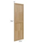Catalina Toffee 24x84 Tall Decorative Door Set