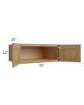 Catalina Toffee 30x12x24 Wall Cabinet