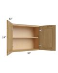 Catalina Toffee 30x24 Wall Cabinet
