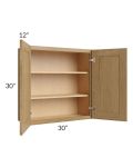 Catalina Toffee 30x30 Wall Cabinet
