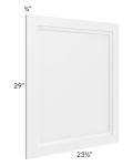 Catalina White Base Decorative End Panel