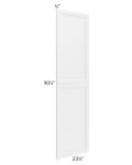 Catalina White 24x96 Tall Decorative Door Set 