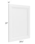 Catalina White Vanity Decorative End Panel