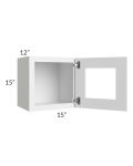 Catalina White 15x15 Decorative Wall Cabinet 