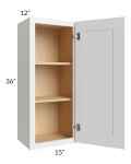 Catalina White 15x36 Wall Cabinet