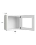 Catalina White 18x18 Decorative Wall Cabinet 