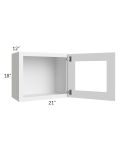 Catalina White 21x18 Decorative Wall Cabinet 