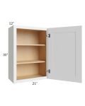 Catalina White 21x30 Wall Cabinet 