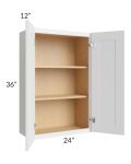 Catalina White 24x36 Wall Cabinet 
