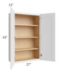 Catalina White 27x42 Wall Cabinet 
