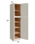 Asheville Cloud Shaker 18x84 Wall Pantry Cabinet