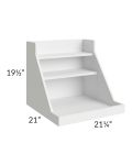 Southport White Shaker Roll Out Pot and Pan Kit for a 24" Base Cabinet