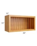 Royal Oak 30x15 Plate Rack Cabinet