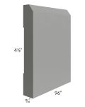 Shale Grey Shaker 8' Decorative Base Molding