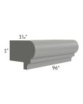 Shale Grey Shaker 8' Light Rail Molding