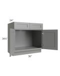 Shale Grey Shaker 36" Sink Base