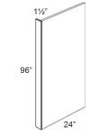 Tuscan 24x96 Refrigerator End Panel with 1-1/2" Stile