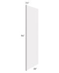 Vienna Cloud 30x96 Refrigerator End Panel with a 1-1/2" Return