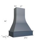Midtown Blue Shaker 36" Artisan Hood
