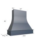 Midtown Blue Shaker 48" Artisan Hood
