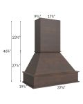 Vienna Kona Brown 36" Signature Hood