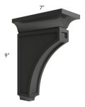 Royal Ebony Shaker Decorative Corbel
