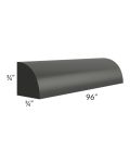 Royal Ebony Shaker 96" Quarter Round Molding