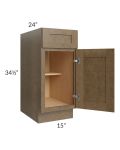 Royal Bronze Shaker 15" Base Cabinet