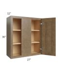 Royal Bronze Shaker 27x30 Blind Wall Cabinet