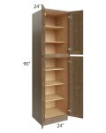 Royal Bronze Shaker 24x90 Pantry Cabinet