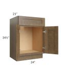 Royal Bronze Shaker 24" Vanity Sink Base Cabinet