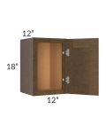 Royal Bronze Shaker 12x18 Wall Cabinet