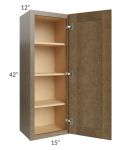 Royal Bronze Shaker 15x42 Wall Cabinet