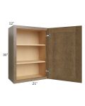 Royal Bronze Shaker 21x30 Wall Cabinet