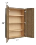 Royal Bronze Shaker 27x42 Wall Cabinet