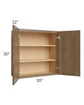 Royal Bronze Shaker 30x30 Wall Cabinet