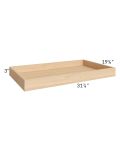 Royal White Shaker 36" Roll Out Tray