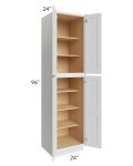 Royal White Shaker 24x96 Pantry Cabinet