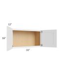 Royal White Shaker 33x18 Wall Cabinet
