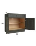 Charlotte Dark Grey 36" Base Cabinet