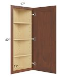 Cambridge Saddle Glaze 12x42 Angle Wall Cabinet