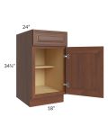 Cambridge Saddle Glaze 18" Base Cabinet