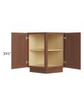 Cambridge Saddle Glaze 24" Base End Cabinet