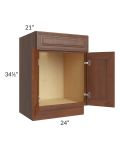 Cambridge Saddle Glaze 24" Vanity Base Cabinet