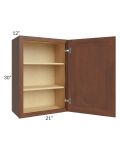 Cambridge Saddle Glaze 21x30 Wall Cabinet
