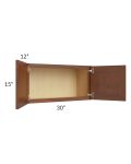 Cambridge Saddle Glaze 30x15 Wall Cabinet