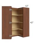 Cambridge Saddle Glaze 24x42 Wall Easy Reach Cabinet