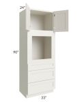 Providence Cream 33x90 Oven Cabinet