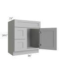 Dove Grey Shaker 30" Bathroom Vanity