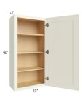 Linen Shaker 21x42 Wall Cabinet